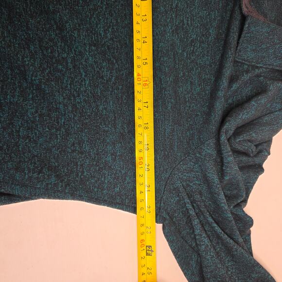 Marc Anthony, Slim Fit Teal Green Quarter button down pull over, Men's XL - Picture 5 of 6